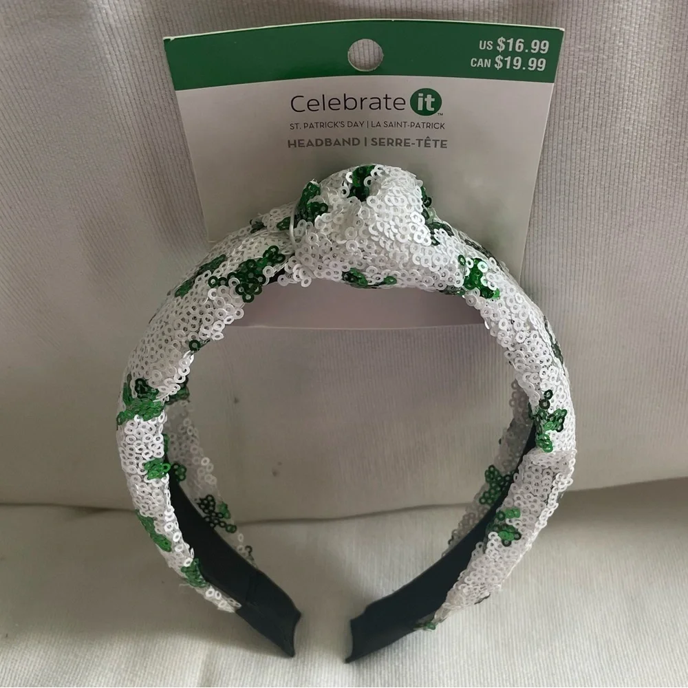 Celebrate It Green and White Shamrock Lucky Bundle